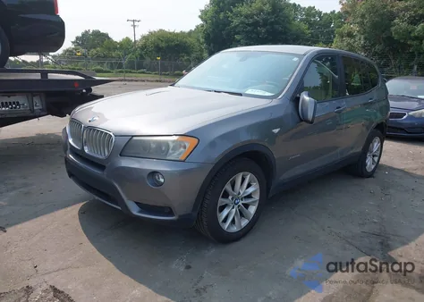 2013 BMW X3 xDrive28I из США, поврежденный, VIN 5UXWX9C59D0D09071